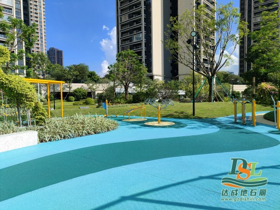 【彩色透水混凝土】小區園林景觀路面首選！